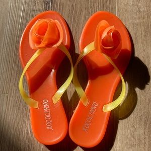 Stylish beach sandals